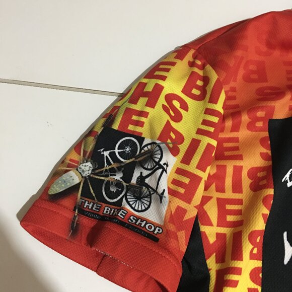 Primal Wear Cycling Jersey Mens Small The Bike Shop 3/4 Zip Shirt Road Spider - Picture 4 of 8